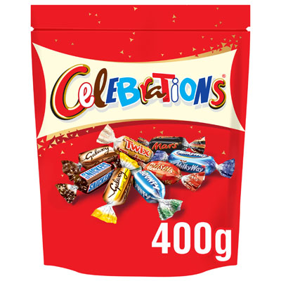 Celebrations Chocolate Sharing Pouch Bag