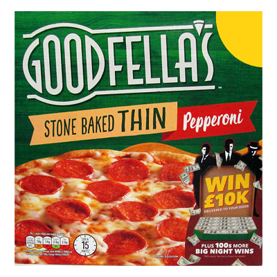 Goodfellas Stone Baked Thin Pepperoni Pizza