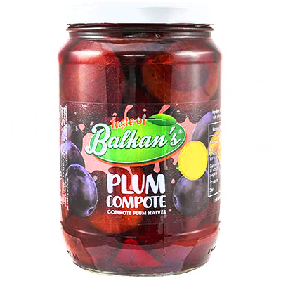 Balkans Sweet Cherry Compote