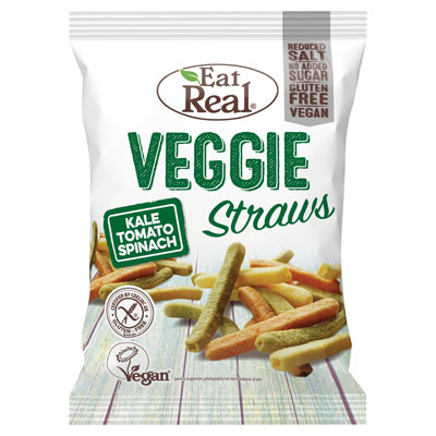 Eat Real Veggie Straws Kale Tomato Spinach