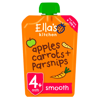 Ellas Kitchen Organic Carrot, Apple & Parsnips 4+ months