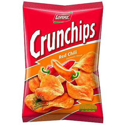 Lorenz Crunchips Red Chilli