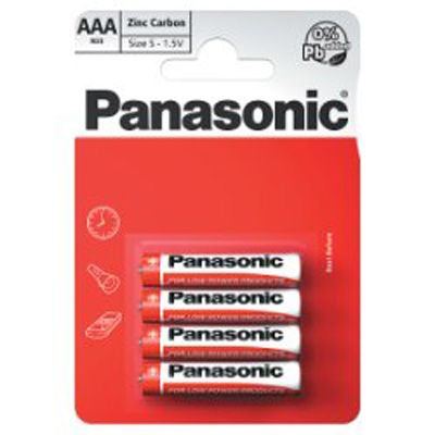 Panasonic Aaa 1.5v Zinc Carbon Batteries