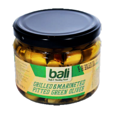 Bali Grilled & Marinated Pitted Green Olives