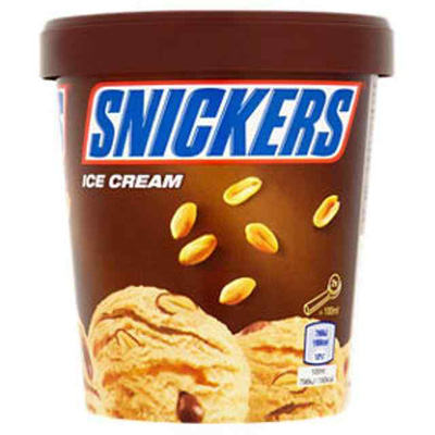 Snickers Ice Cream Tub