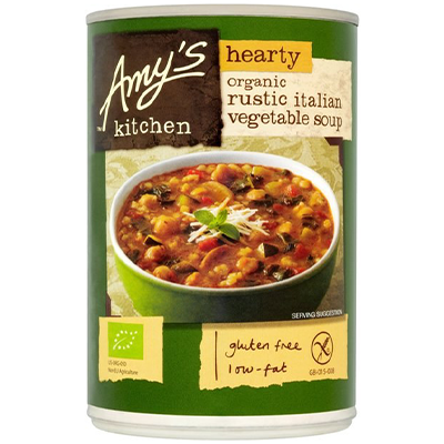 Amys Kitchen Organic Rustic Italian Vegetable Soup