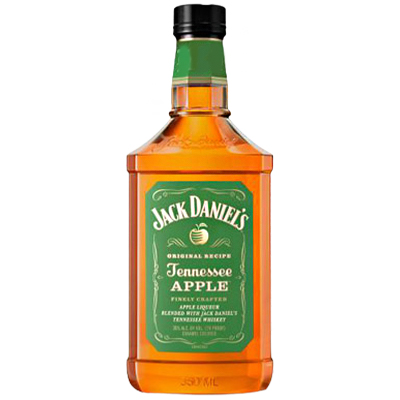 Jack Daniels Tennessee Whiskey Blended With Apple Liqueur