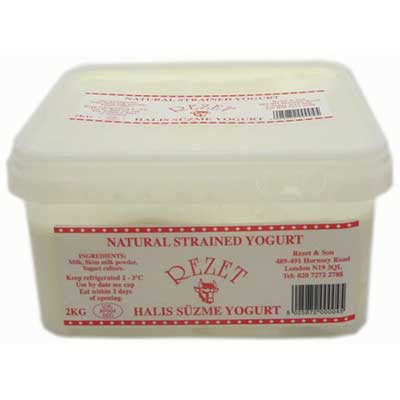 Rezet Natural Strain Yogurt