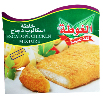 Escalope chicken mixture