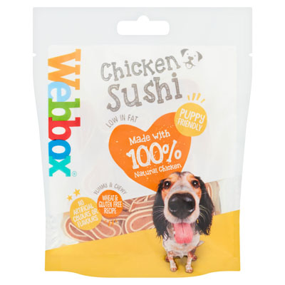 Webbox Chicken Sushi Dog Treat