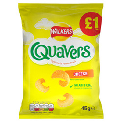 Walkers Quavers Cheese Snacks