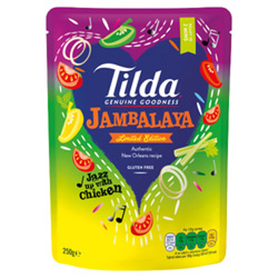 Tilda Jambalaya Microwave Rice