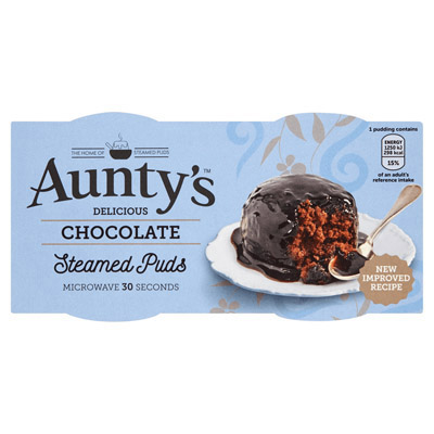 Auntys Chocolate Steamed Puddings