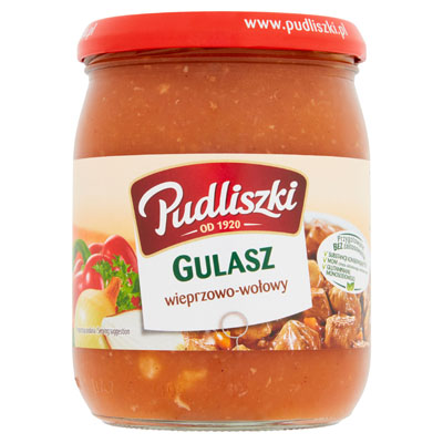 Pudliszki Gulasz Pork & Beef Goulash