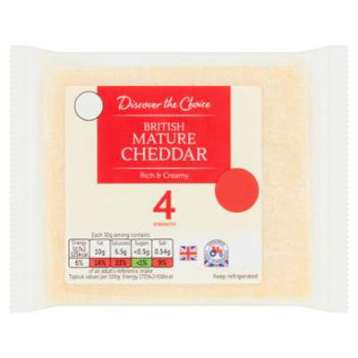 Discover The Choice British Mature Cheddar