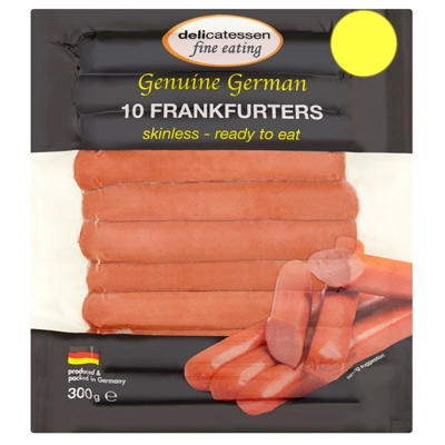 Delicatessen Frankfurters 10Pk