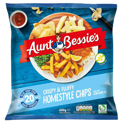 Aunt Bessies Crispy & Fluffy Homestyle Chips