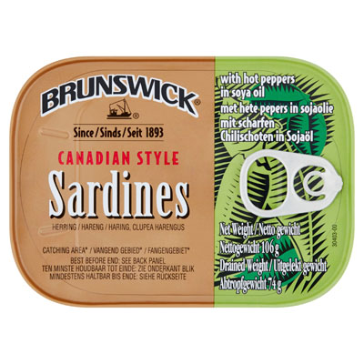 Brunswick Sardines In Tabasco