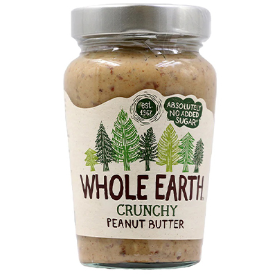 Whole Earth Crunchy Peanut Butter