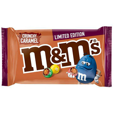 M&ms Crunchy Caramel Chocolate Bag