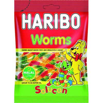 Haribo Worms Solucan