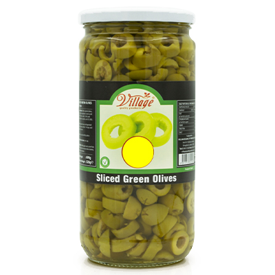 Village Sliced Green Olives