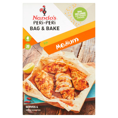 Nandos Peri-peri Bag & Bake Medium