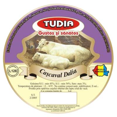 Tudia  Cascaval Dalia Cheese