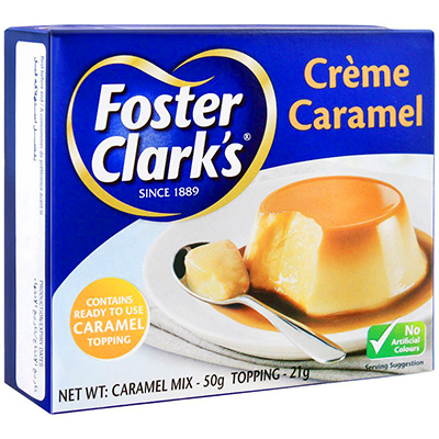 Foster clarks creme caramel