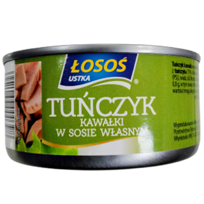 Losos Salmon Ustka Tuna pieces in own sauce