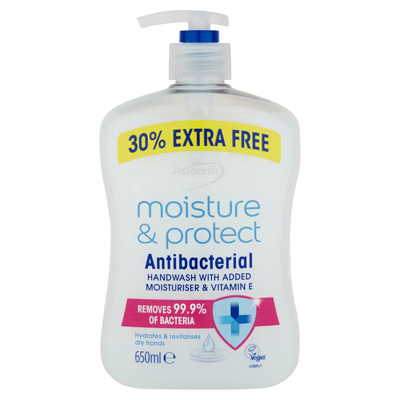 Astonish Moisture & Protect Antibacterial Handwash