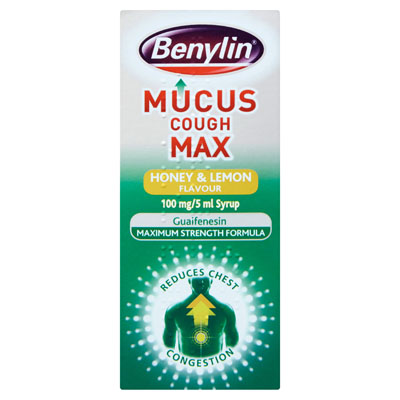 Benylin Mucus Cough Max Honey & Lemon