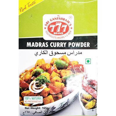 Sri Ganeshrams  Madras Curry Powder