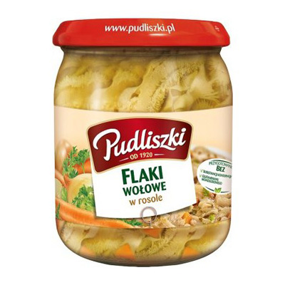 Pudliszki Flaki Wolowe