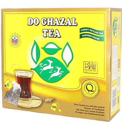 Do Ghazal Alghazaleen Tea Yellow 100Pcs