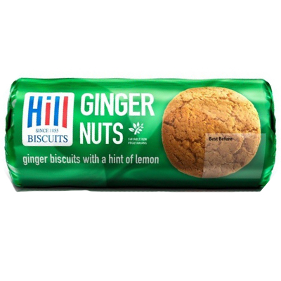 Hill Ginger Nuts Biscuits