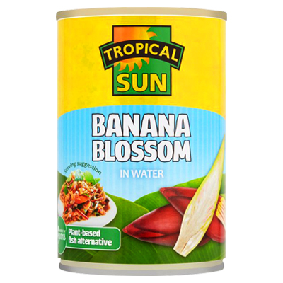 Tropical Sun Banana Blossom In Water