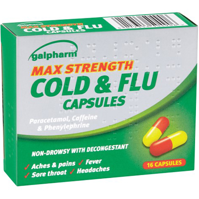 Galpharm  Cold & Flu Capsules