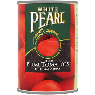 White Pearl Plum Tomatoes