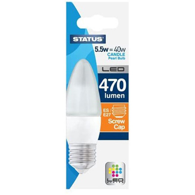 Status Led, E27, 5.5 W, White