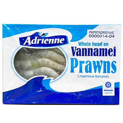 Adrienne Whole Head Vannamei Prawns