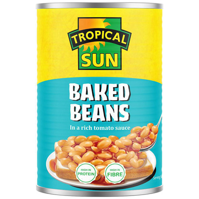 Tropical Sun Baked Beans