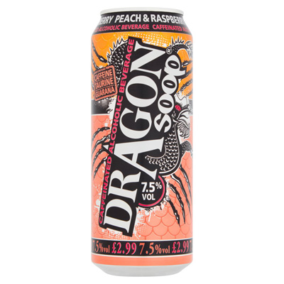 Dragon Soop Peach & Raspberry