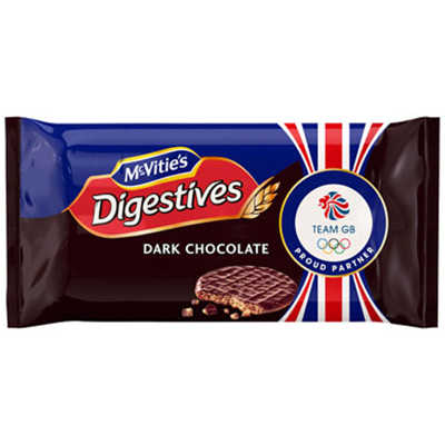 McVities Digestives Dark Chocolate Biscuits Twin Pack