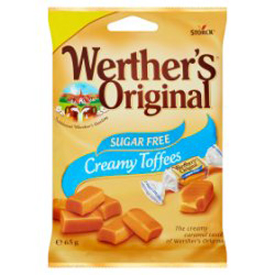 Werthers Original Sugar Free Creamy Toffees