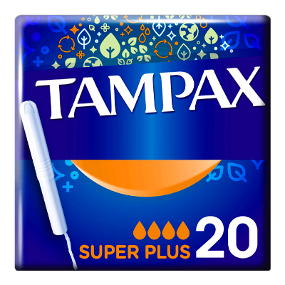 Tampax Super Plus Tampons Applicator 20pk