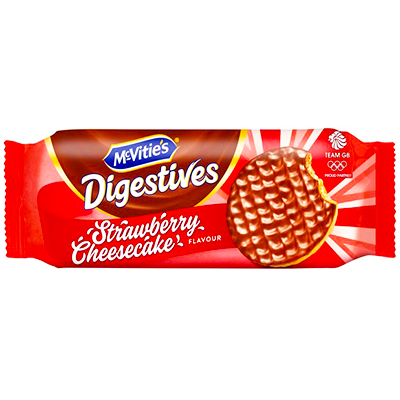 Mcvities Digestive Strawberry Cheesecake