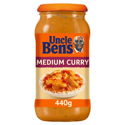 Uncle Bens Medium Curry Sauce