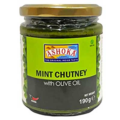 Ashoka Mint Chutney With Olive Oil