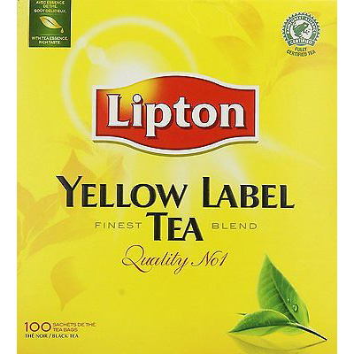 Lipton Yellow 100 Teabags